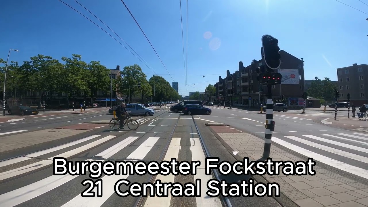 GVB | Amsterdam | Cabine | Lijn 21 | Geuzenveld - Centraal Station | 2023 | Via Omleiding
