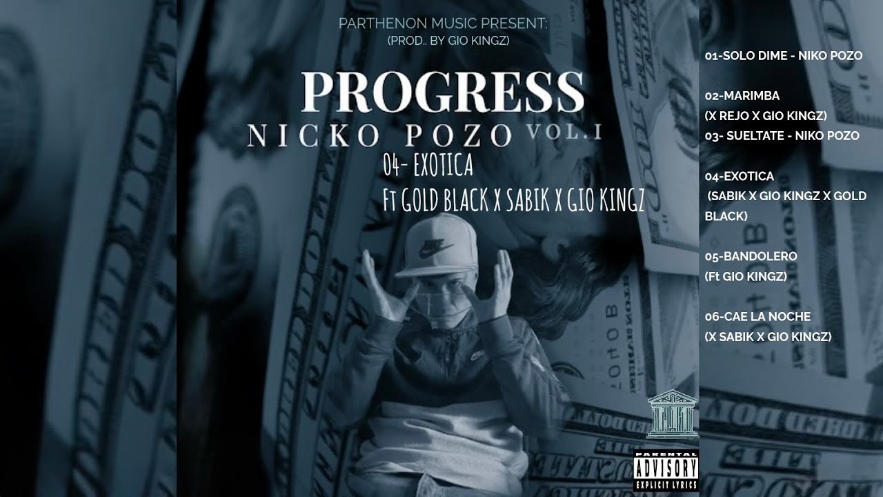 EXÓTICA - NIKO POZO ❌ GOLD BLACK ❌ SABIK ❌GIO KINGZ (PROD. BY GIO KINGZ) (PROGRESS V.1) (2026) 📀