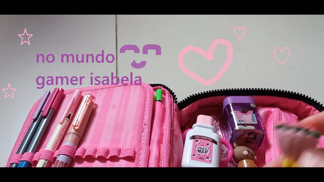 Mais ou menos meu material escolar do ano que vem