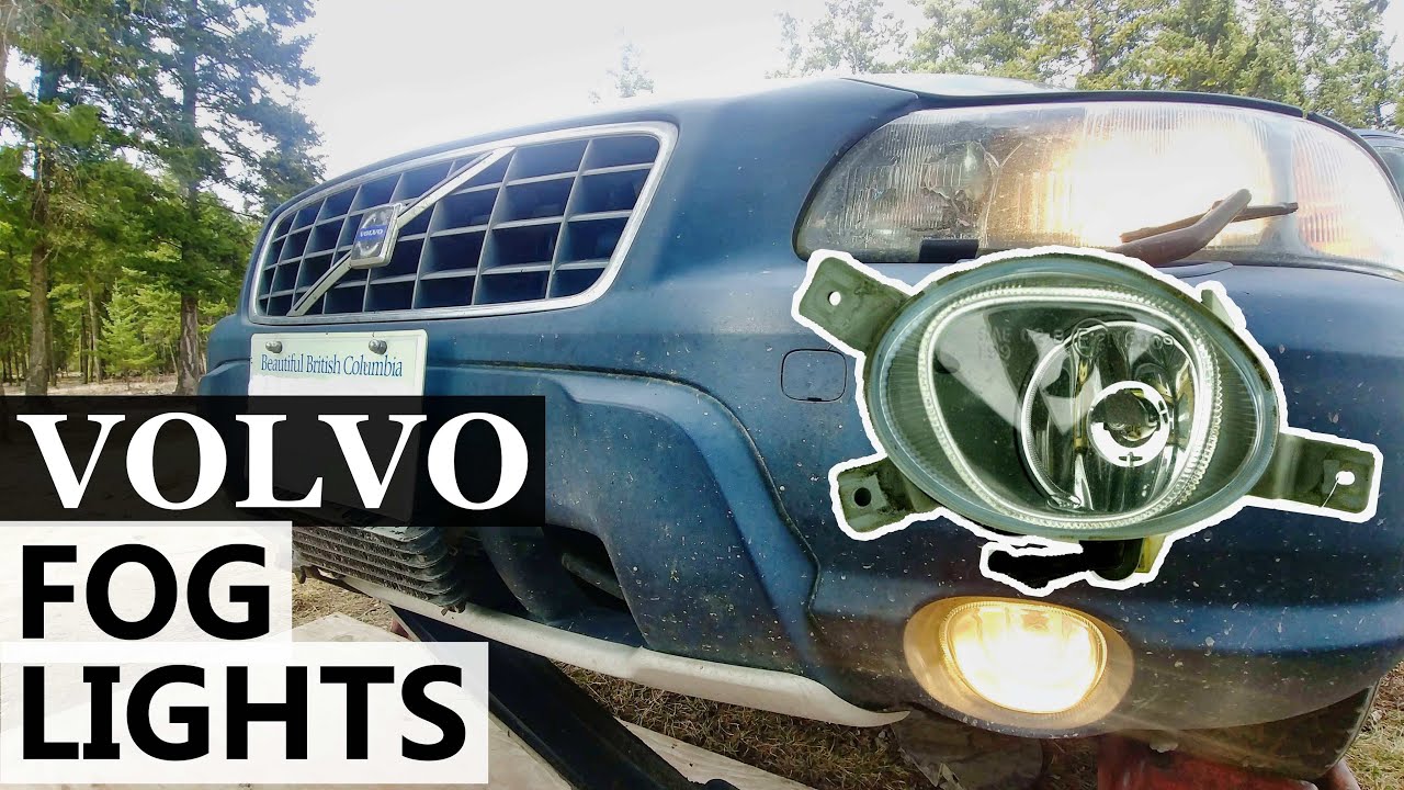 VOLVO BROKEN FOG LIGHTS EASY REPLACEMENT in DETAILS
