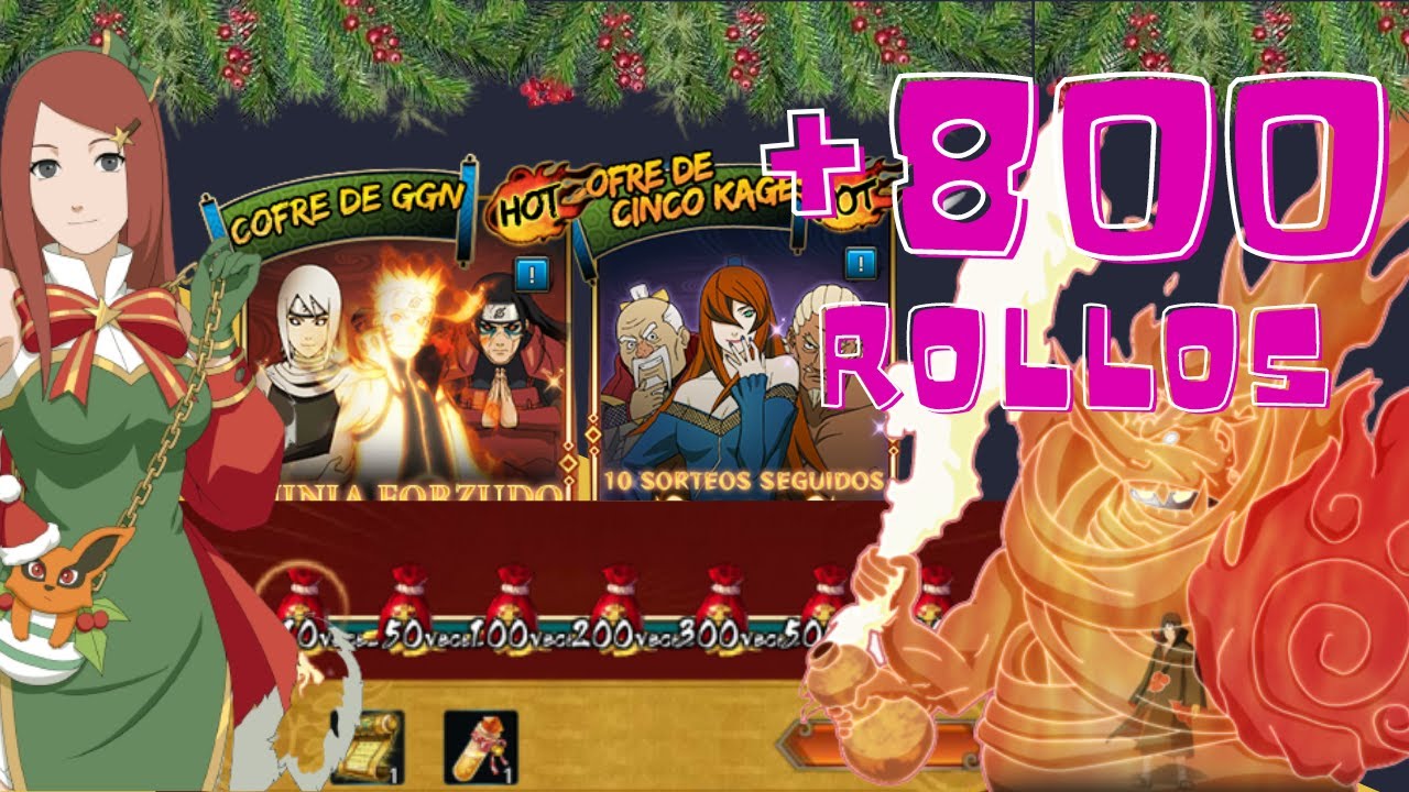 🤡 Quede + Abriendo rollos de sellado #narutoonline