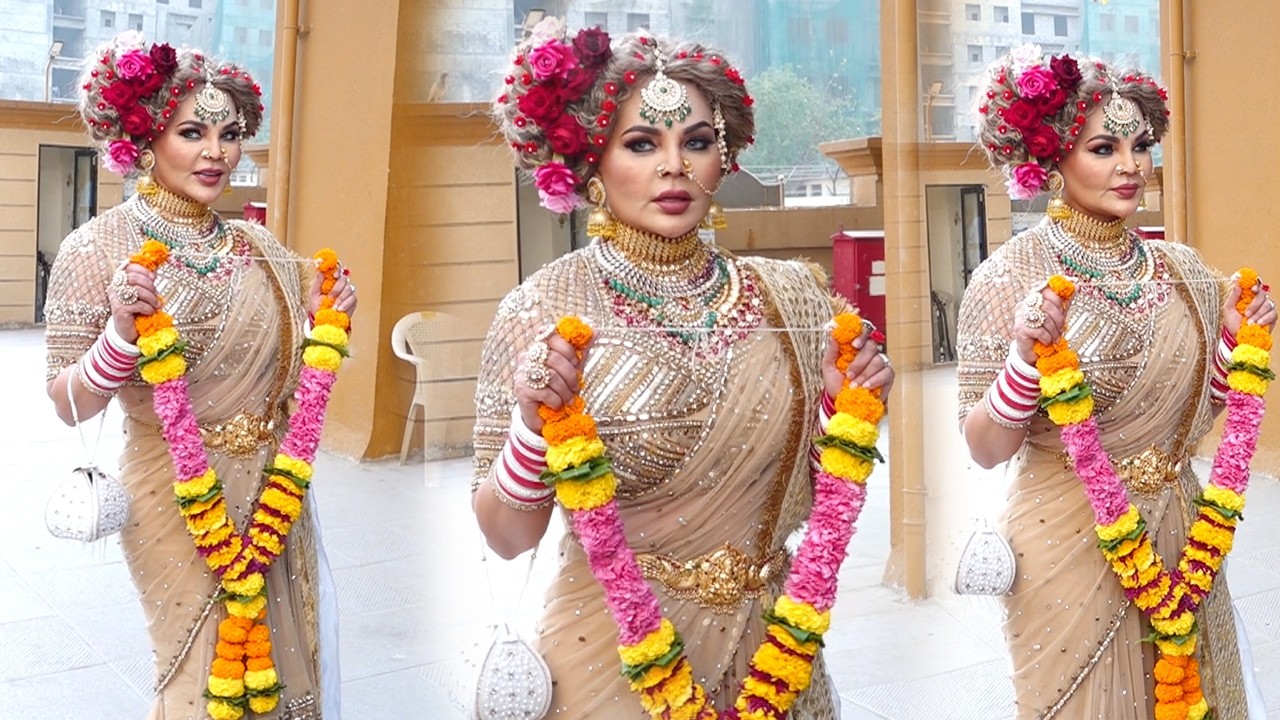 Rakhi Sawant का नया ड्रामा, अब दुल्हन बनकर मचाया बवाल