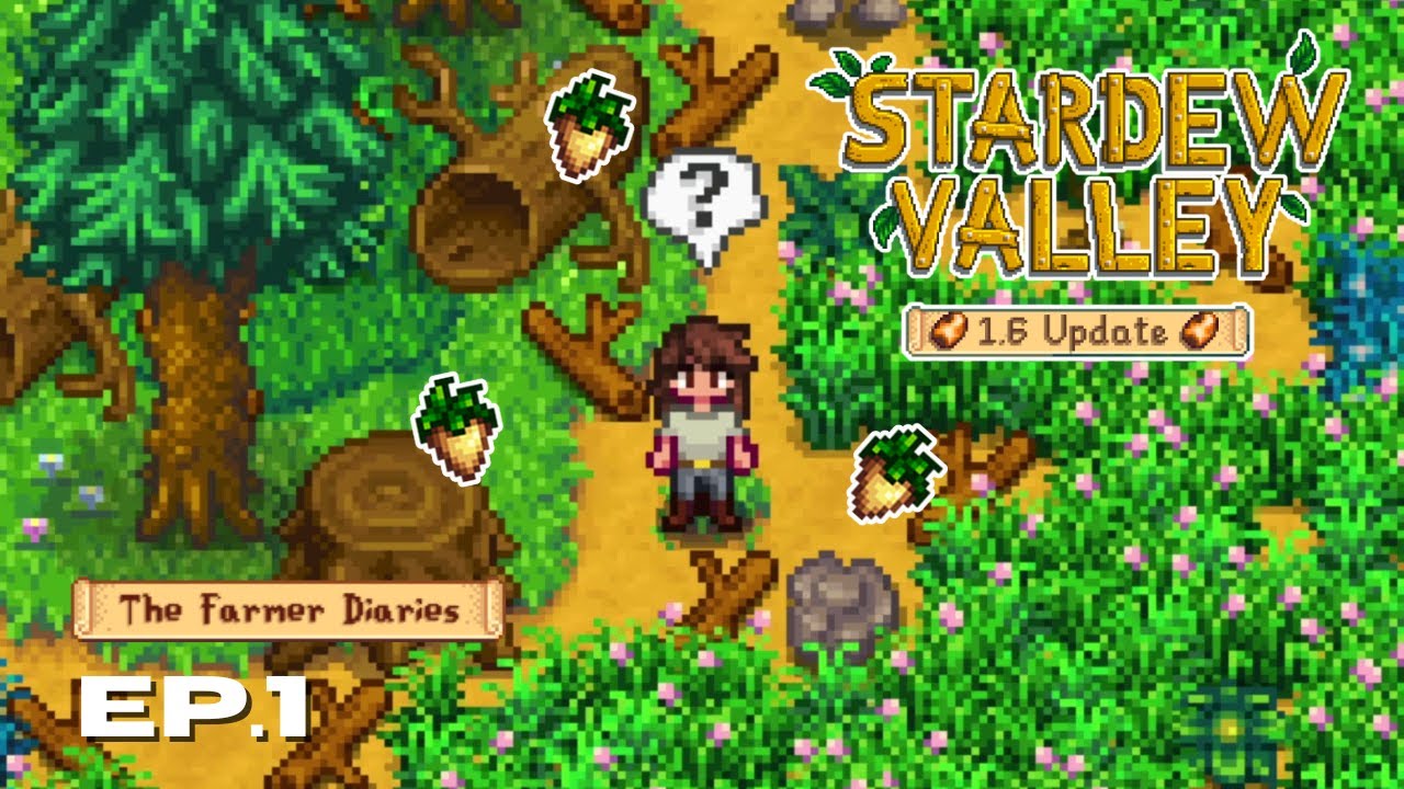 Can I achieve Perfection in Stardew Valley 1.6? - The Farmer Diaries - Let's Play Ep 1