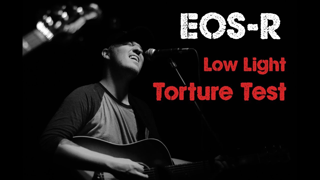 Canon EOS-R Low Light Torture Test vs the 1DXII. How good is it?