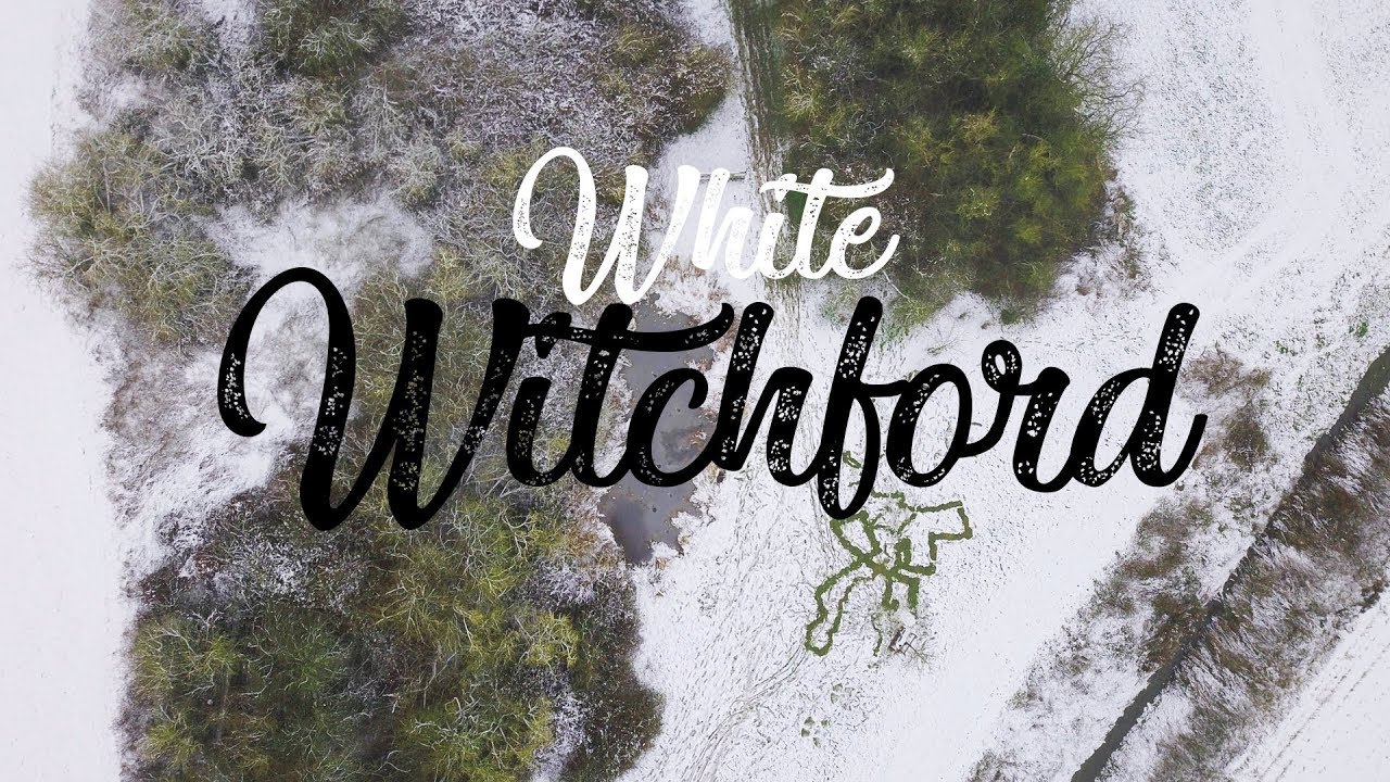 White Witchford - Rural English Village Transformed by Snow | Aerial Views | 4K