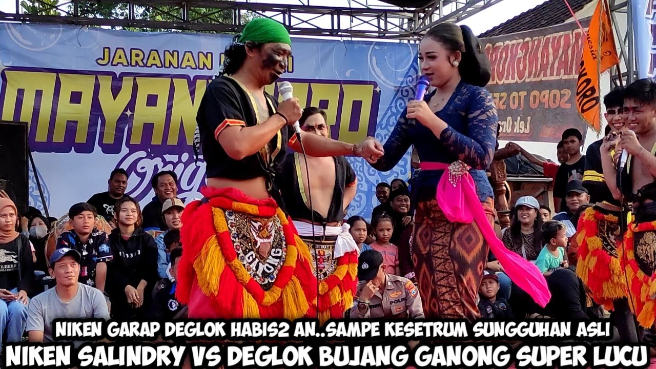 Niken Salindri Vs Deglok Super Lucu❗Jaranan MAYANGKORO ORIGINAL Live Janti Wates Kediri