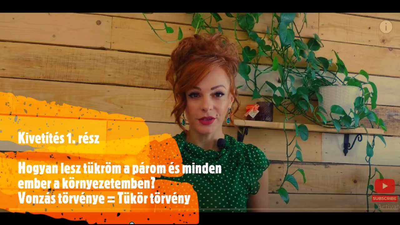 Hogyan lesz tükör a párunk és minden ember a környezetünkben? - Projekció 1. rész