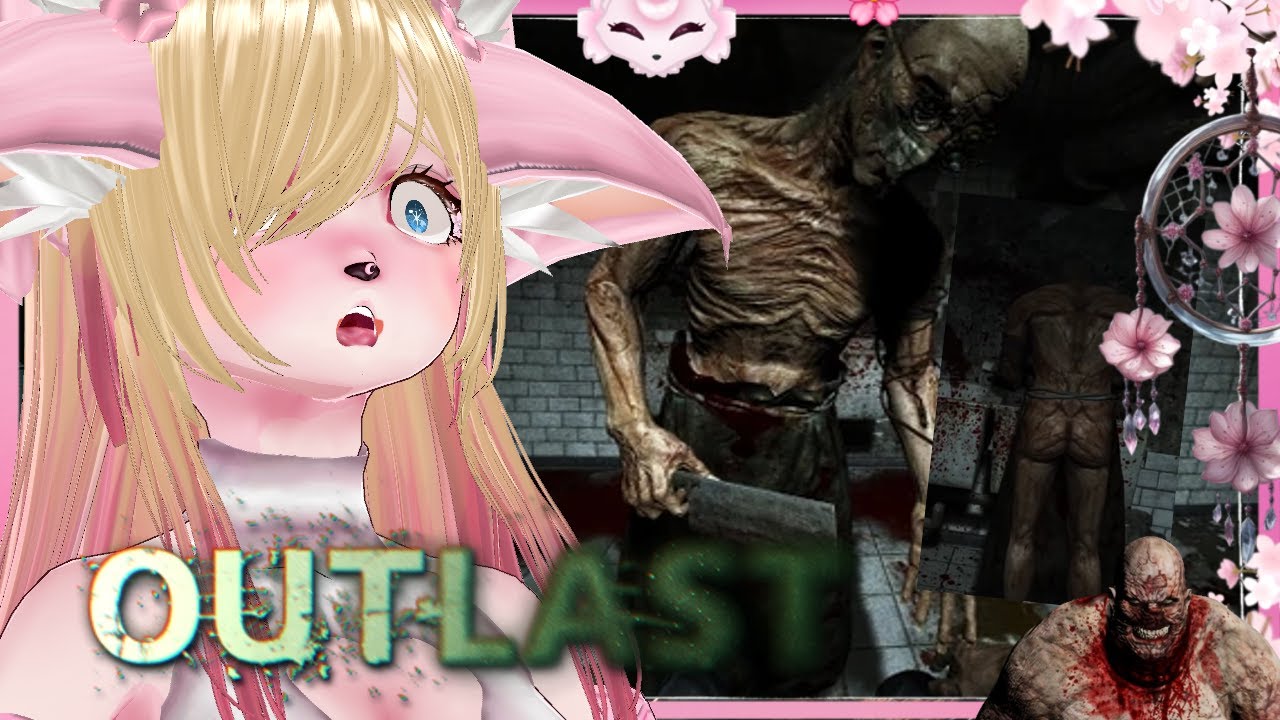 🌸🦊LIVE VTUBER FR 3D🦊🌸 - Découverte d'un jeu terrifiant  ! - [Outlast]