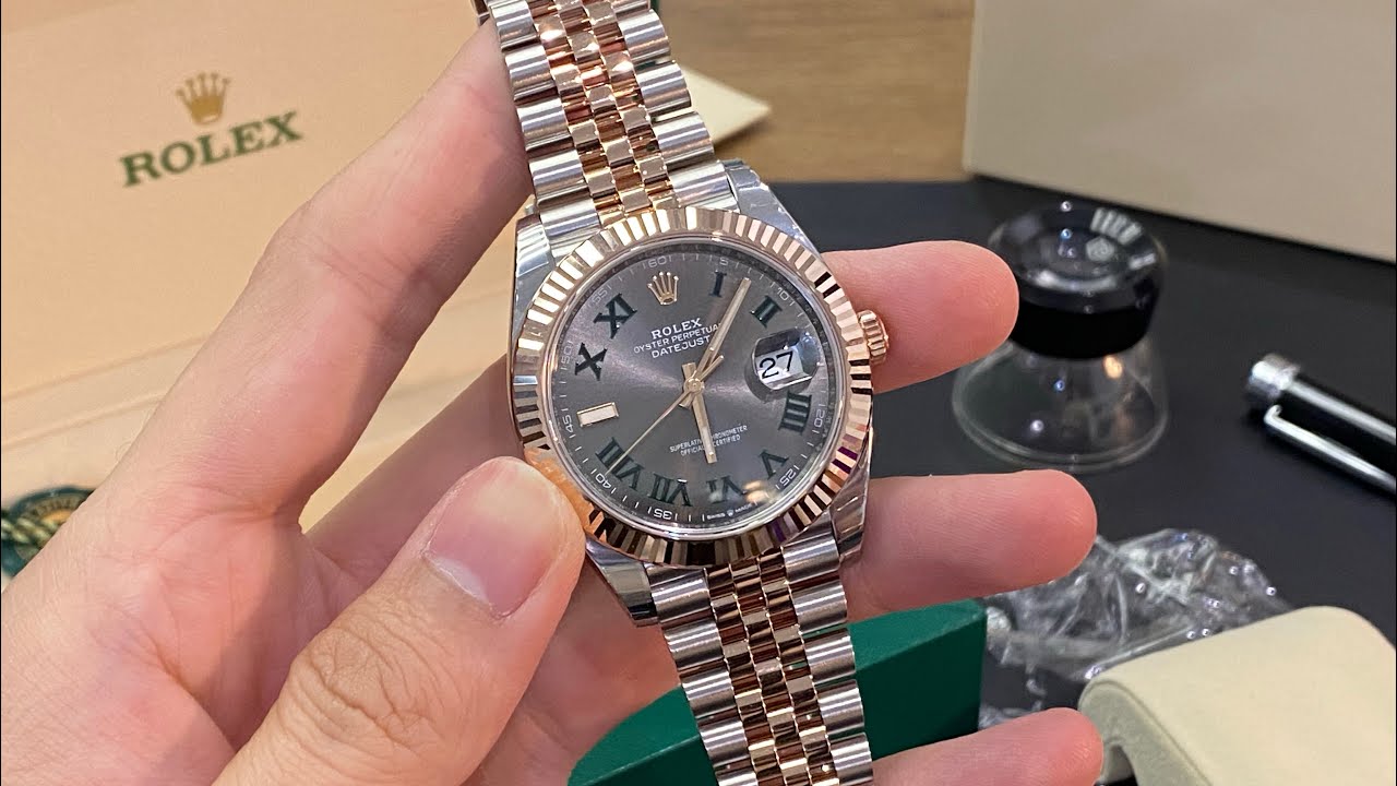Rolex Wimbledon Rose Gold - 126331 Watch Unboxing