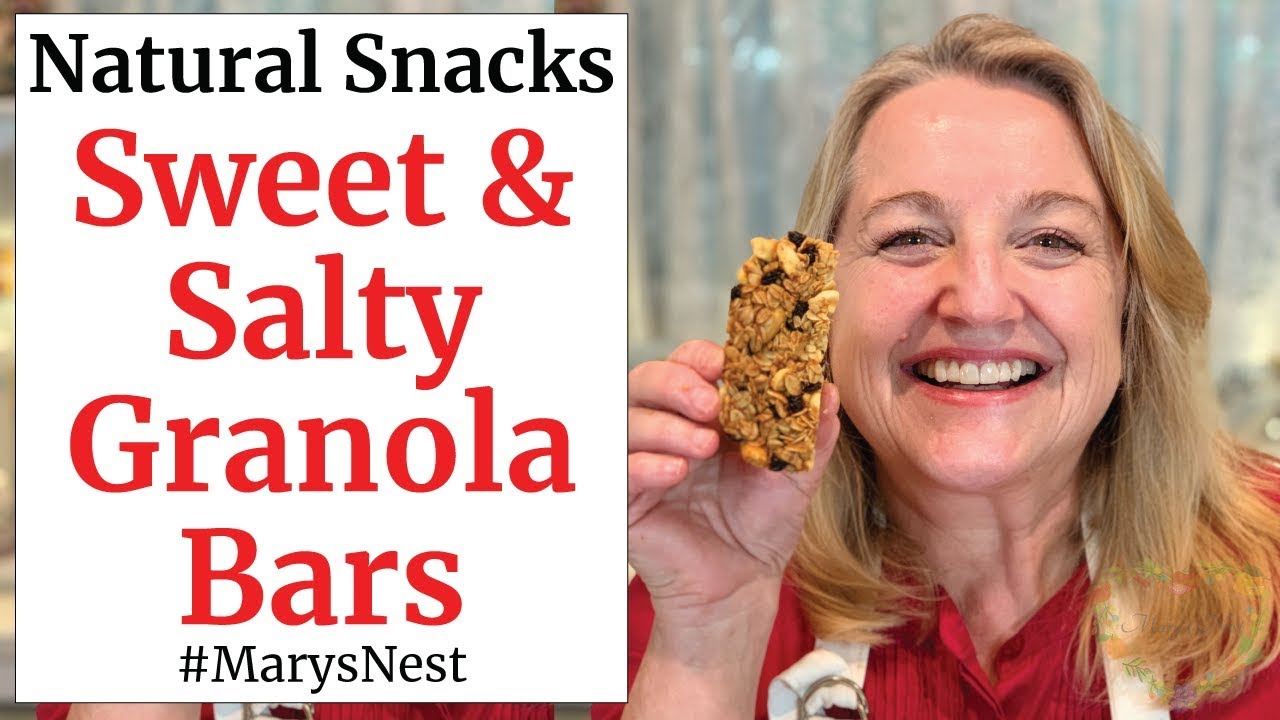 Homemade Granola Bars - Easy One Bowl Recipe