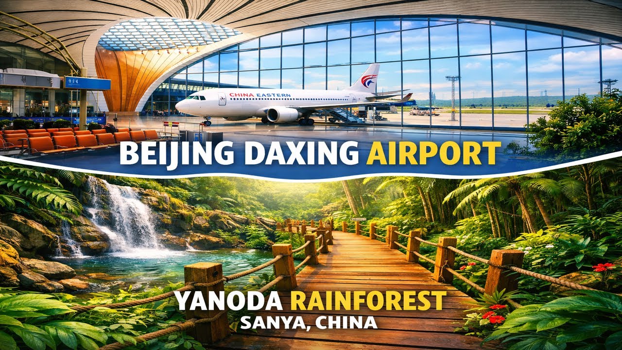 Из зимы в лето: Перелёт China Eastern, новый Дасин и тропические джунгли Яноды. Путешествие в Санью