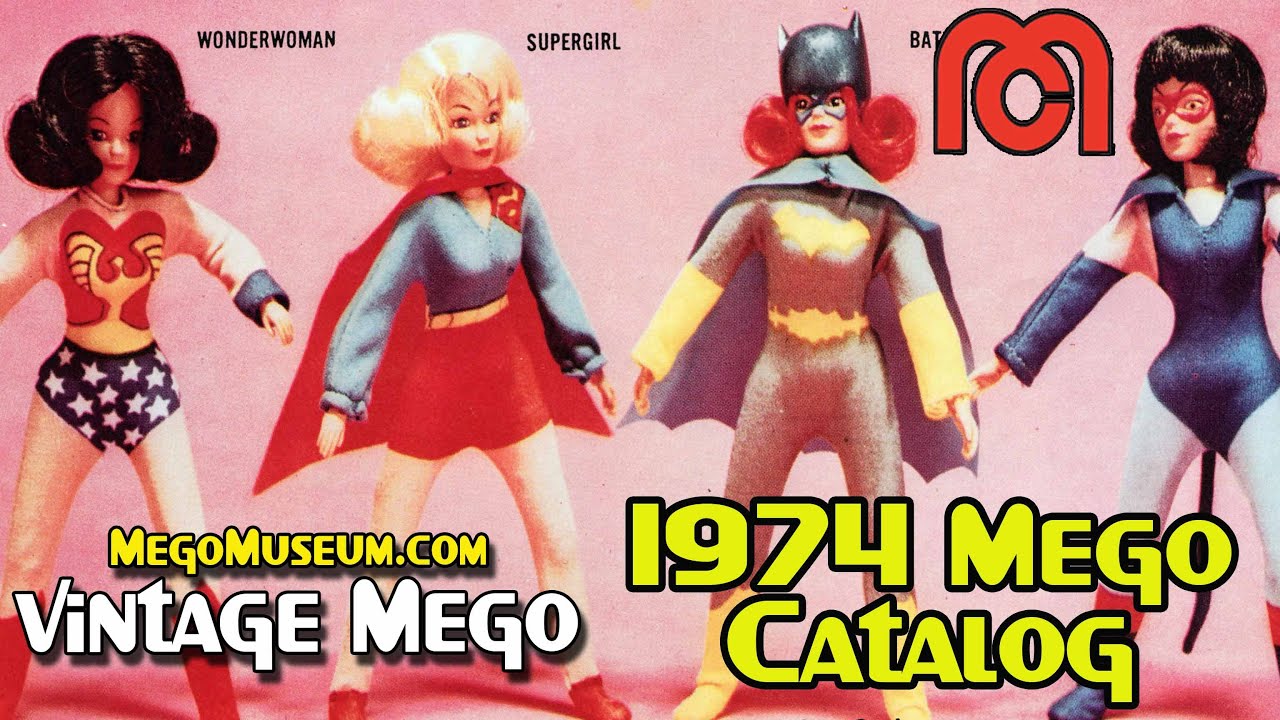 Vintage Mego: 1974 Mego Catalog- Superheroes- Apes - Monsters