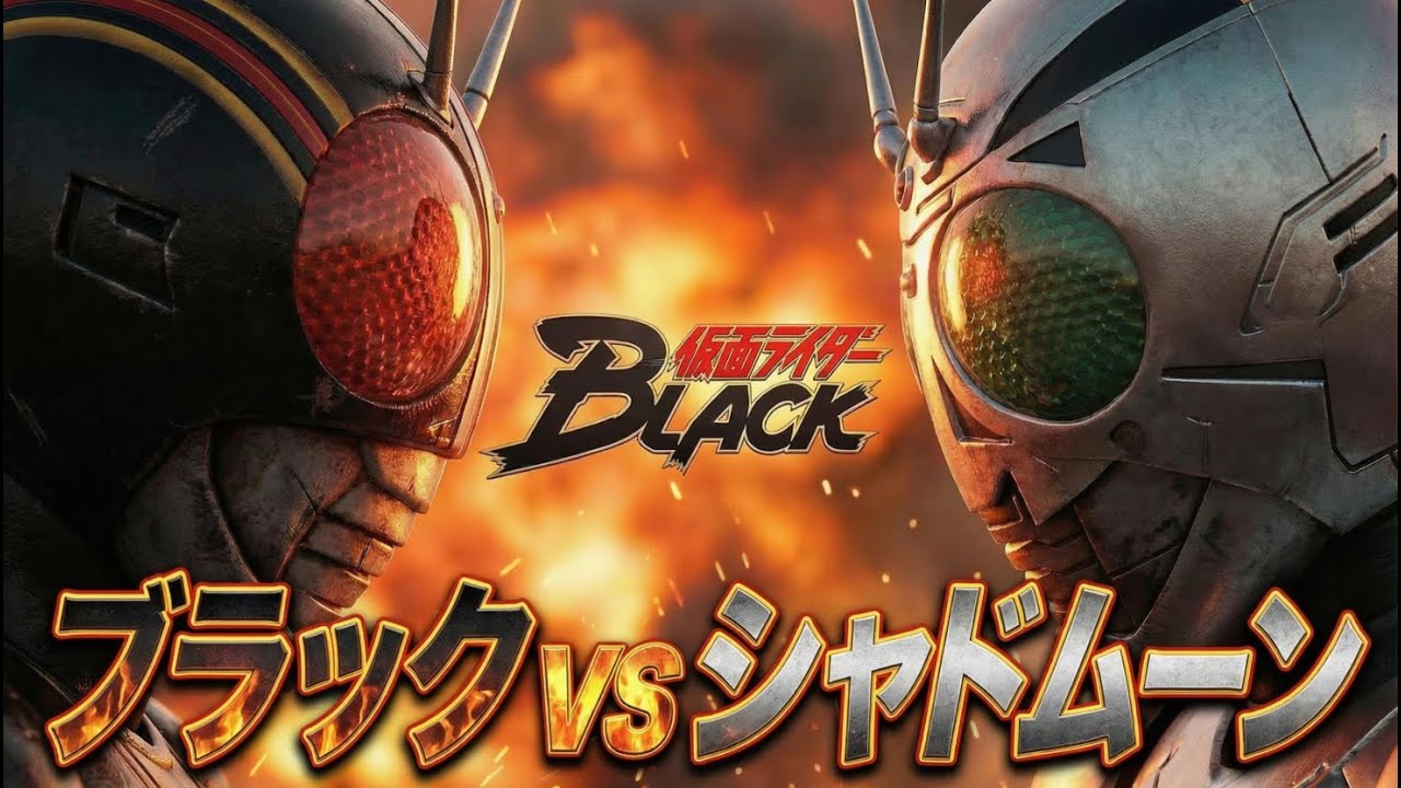 【衝撃のラスト】AI実写で蘇るBLACK最期…そしてRX誕生。宿命の対決！