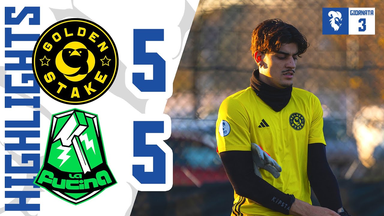 IL DERBY del BARRIO finisce PARI, CHE PARTITA! | GOLDEN STAKE - FUCINA 5-5 | GOA7 League Highlights