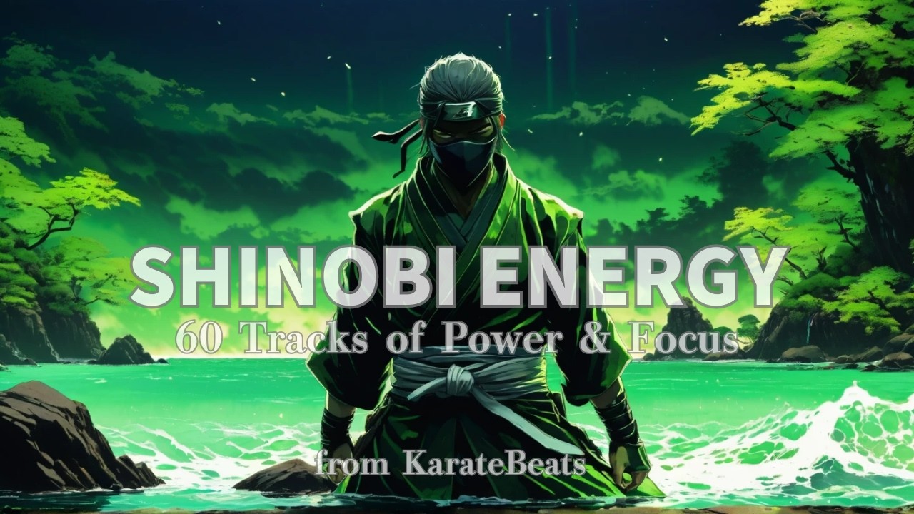 SHINOBI ENERGY | 60 Tracks of Power & Focus from KarateBeats