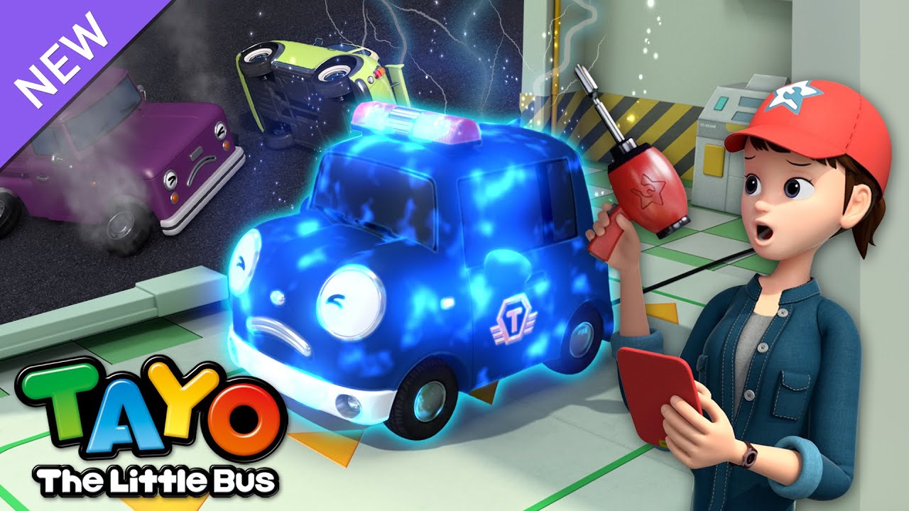 Equipo de Rescate Azul, Hora de reparaciones | Cuento para Niños | Equipo de Rescate Tayo