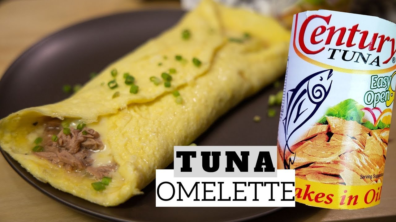 Tuna Cheese Omelette - Pinoy Recipe