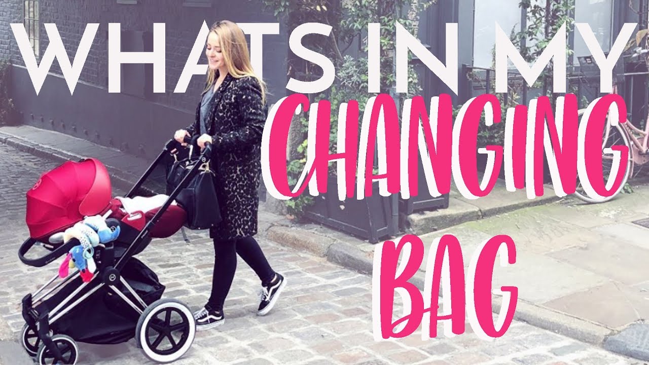 What's In My CHANGING BAG | Fleur De Force