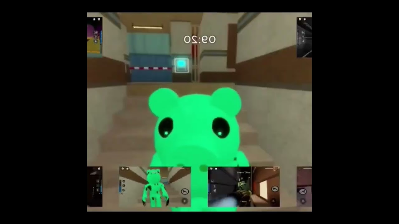 piggy has a Sparta mega remix with a fake roblox player 