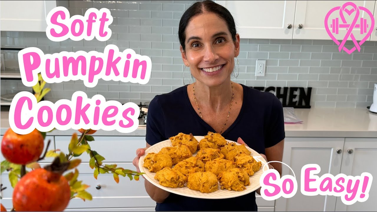 Soft Pumpkin Cookies | Fall Foods | Tammy Salamone, The Pink Survivor