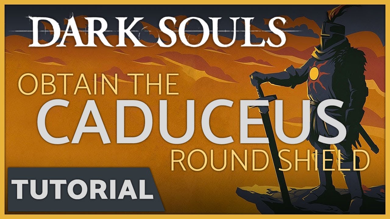 Dark Souls - How to get the Caduceus Round Shield in the Firelink Shrine Graveyard