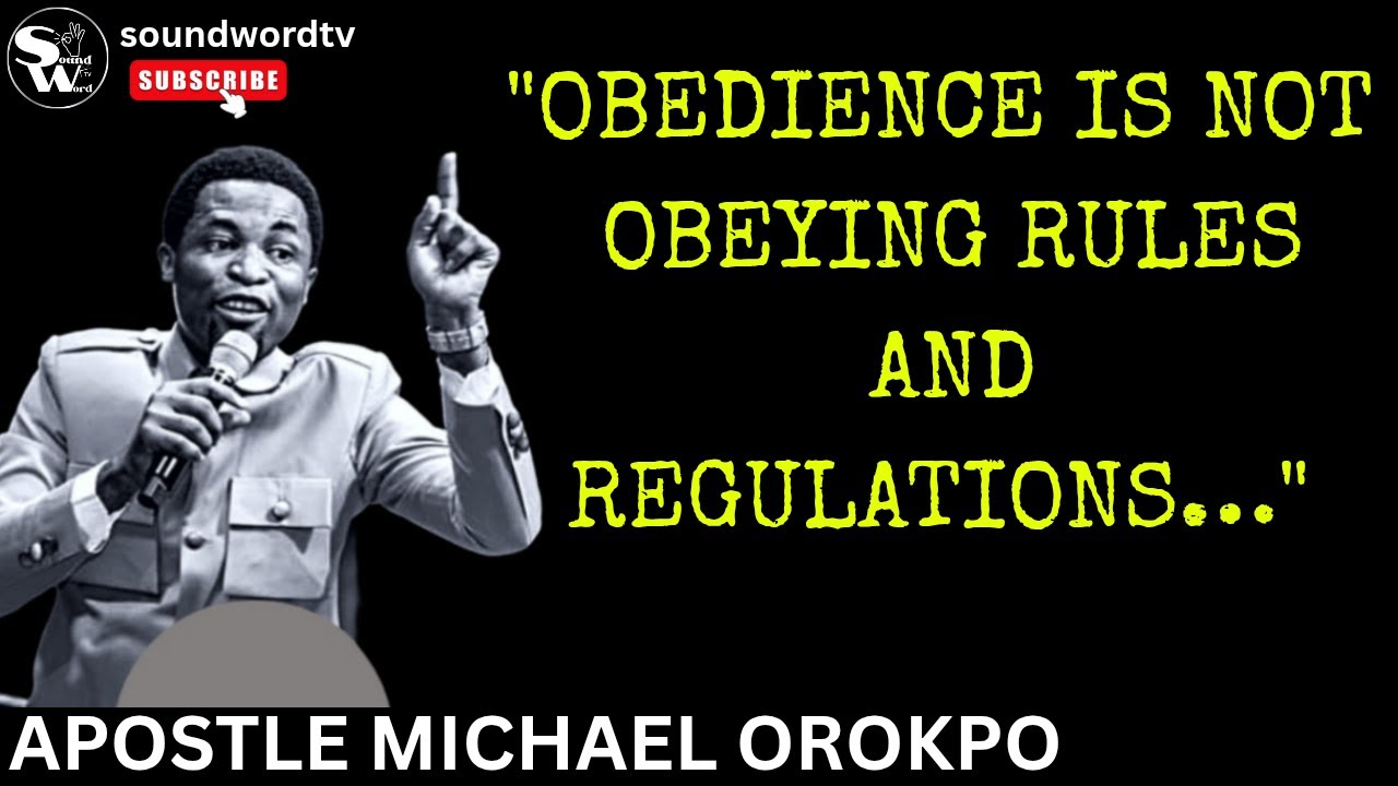 Истинный смысл послушания / Апостол Михаил Орокпо #apostlemichaelorokpo #soundwordtv