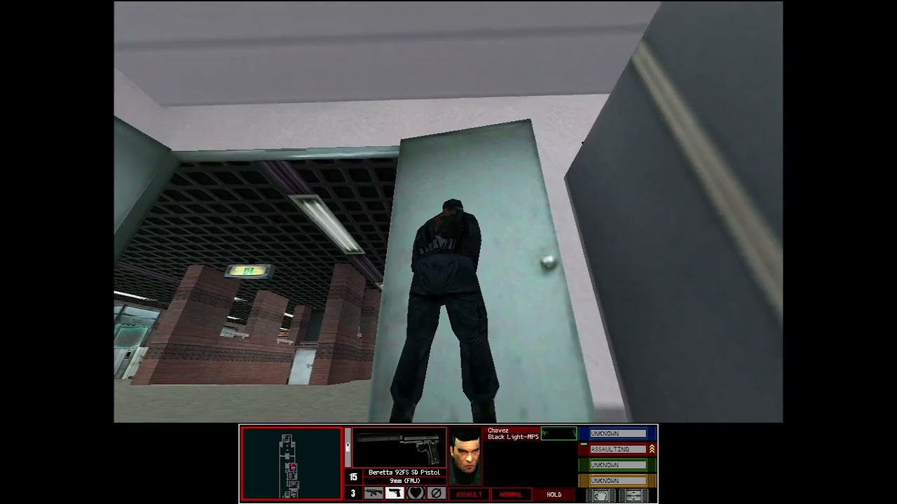 Rainbow Six Rogue Spear PC - Subway Station Lone Wolf One Man Only!