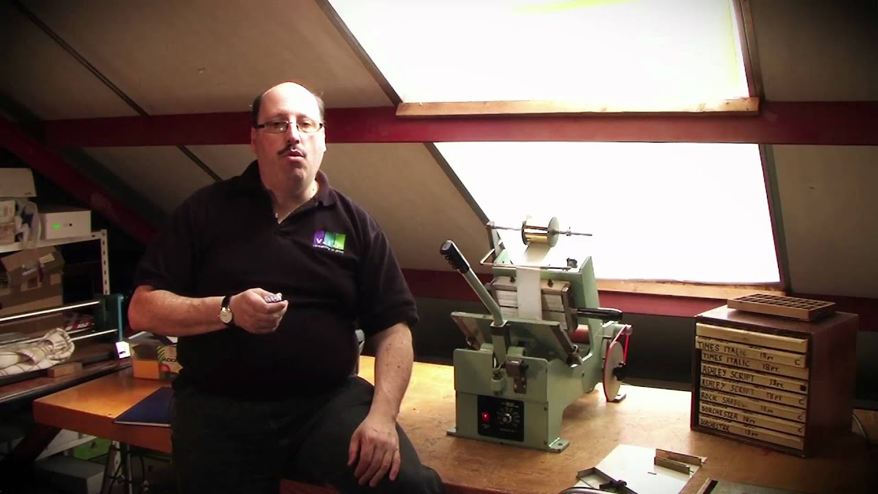 Typesetting with a Hot Foil Printer (Part 1)