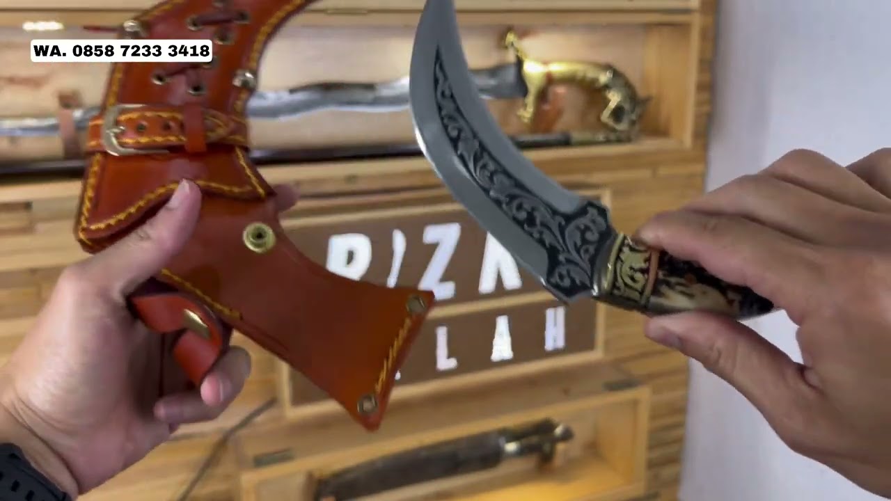 SENJATA KHAS MINANGKABAU INDONESIA ‼️ PISAU KERAMBIT ' CUSTOM '
