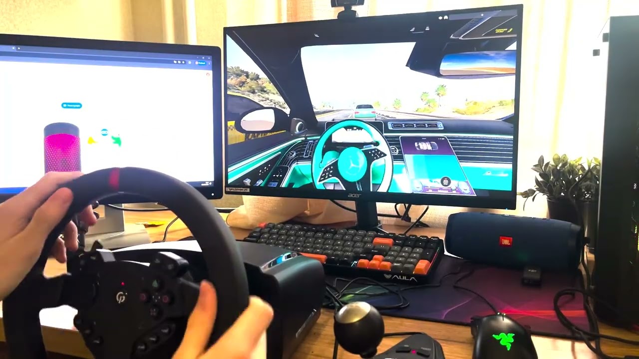 MERCEDES W223 MANSORY with a Steering Wheel | BeamNG.drive