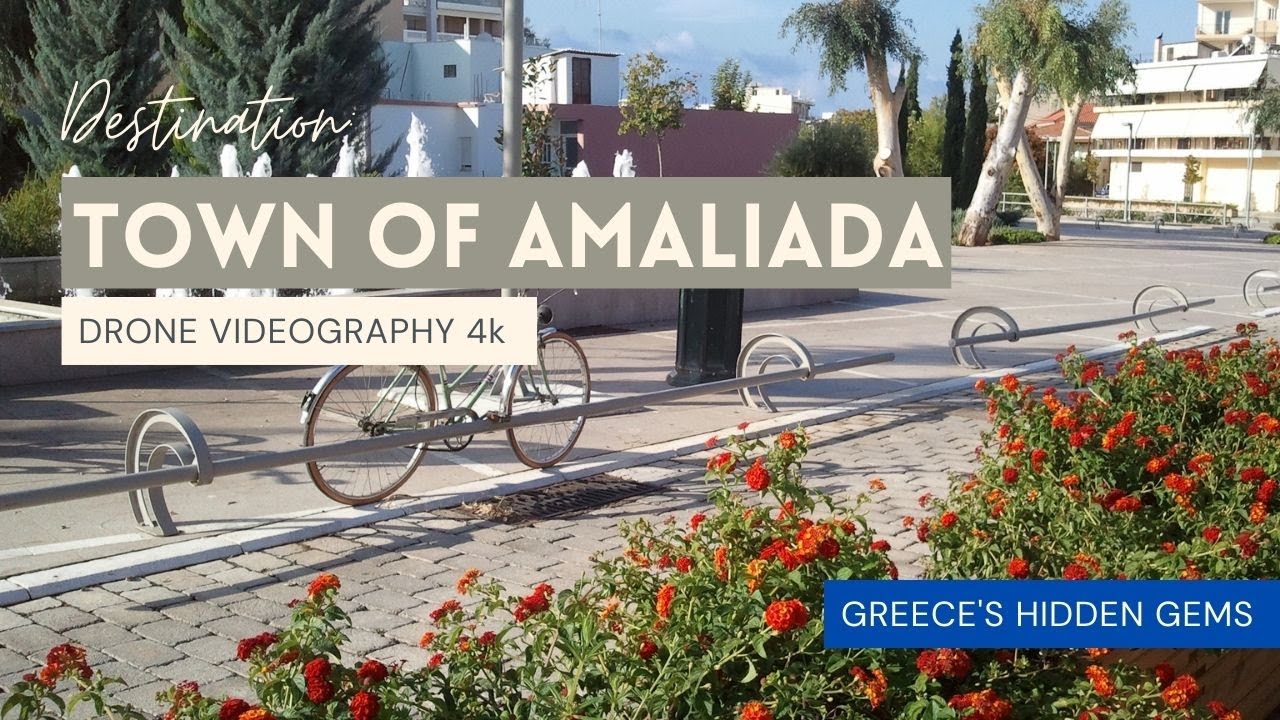 Amaliada City (Peloponnese) - Drone Videography 4K