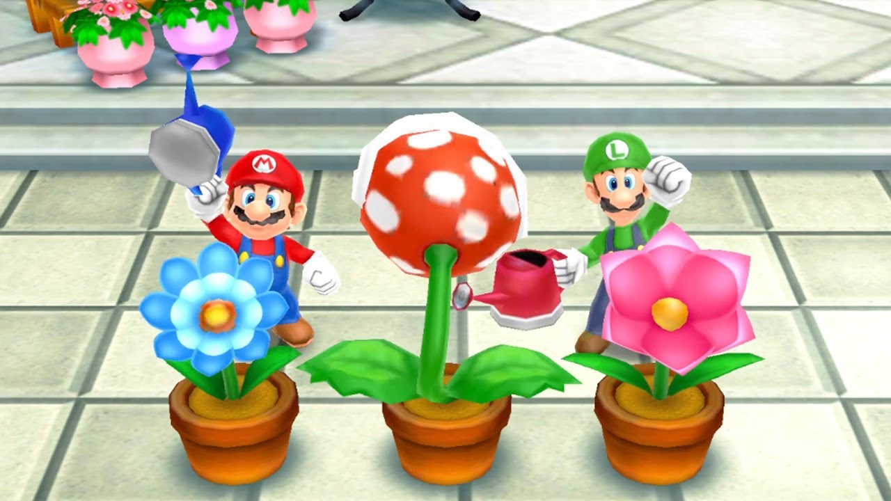 Mario Party Island Tour - Minigames - Mario vs Luigi vs Daisy vs Yoshi