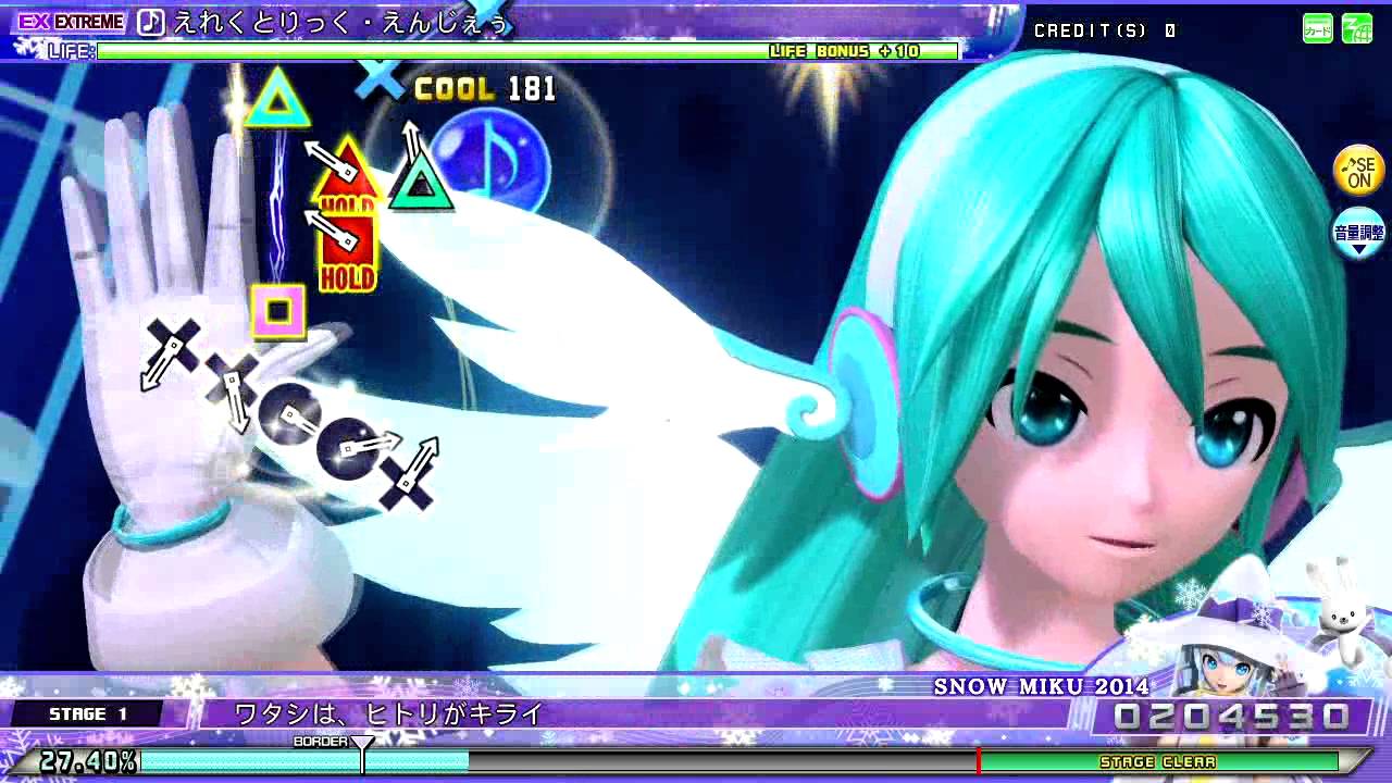 Project DIVA AC FT - えれくとりっく・えんじぇぅ EXTRA EXTREME Perfect
