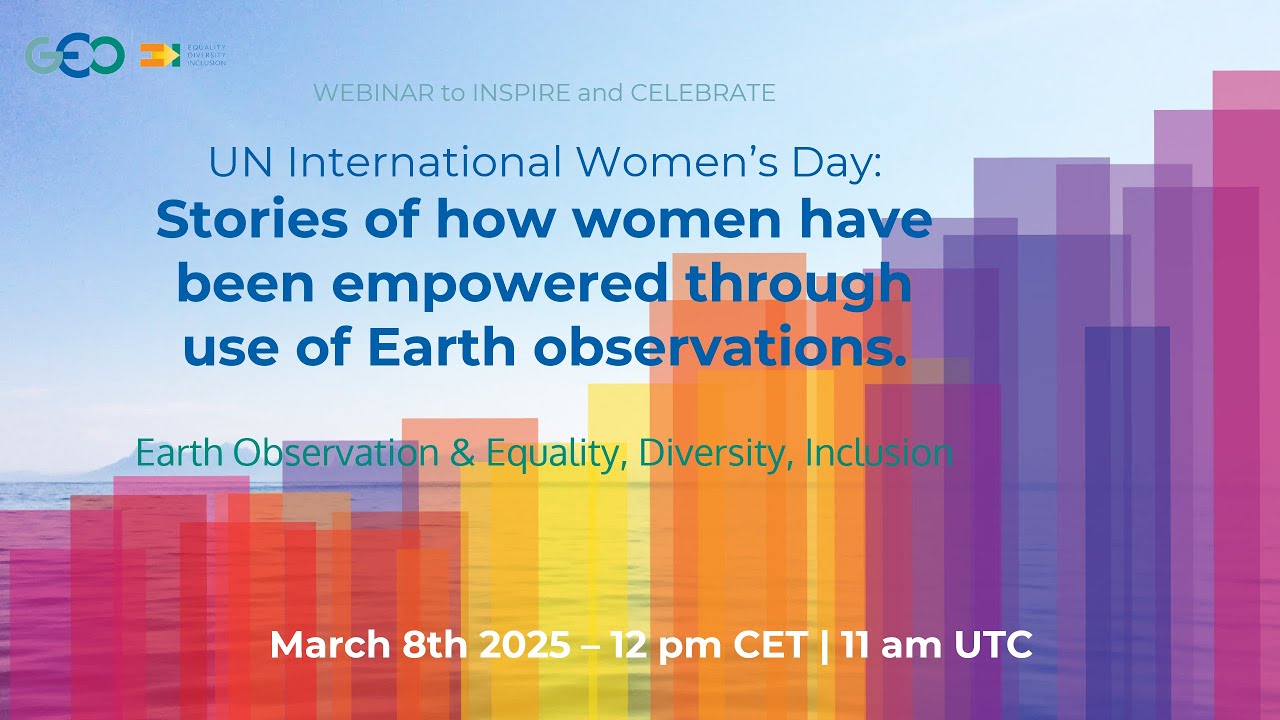 GEO Equality, Diversity, Inclusion - International Women's Day 2025