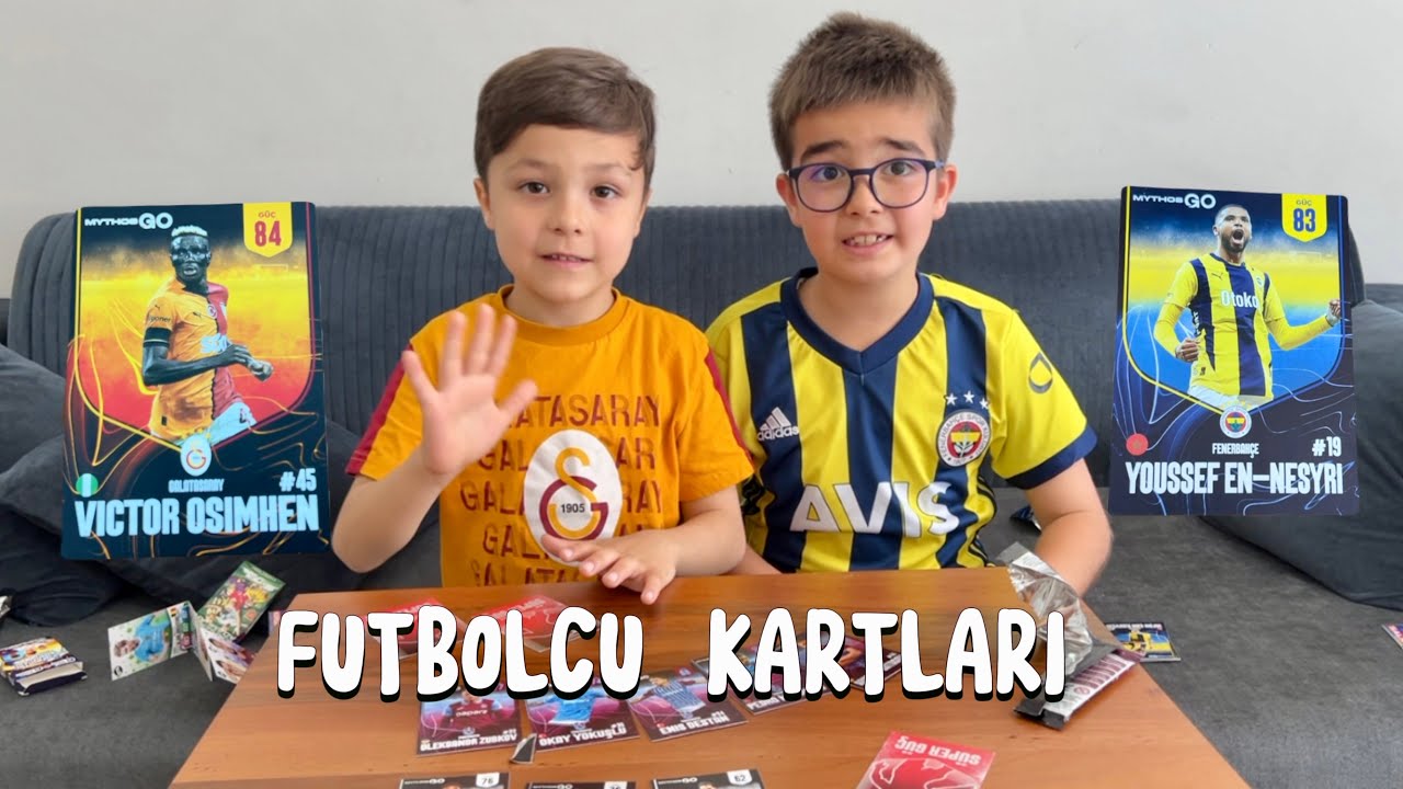 BABAMLA BİRLİKTE FUTBOLCU KARTLARI ALDIK !! DÖRT BÜYÜK TAKIM