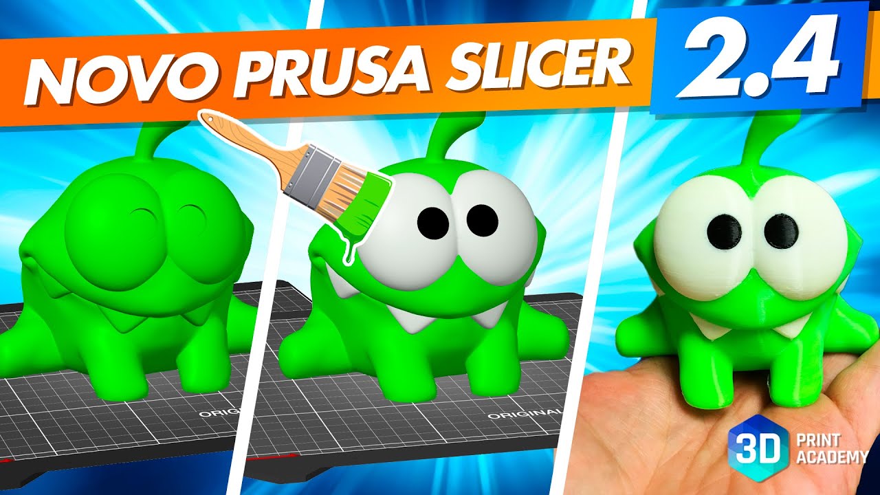 NOVIDADES do Prusa Slicer 2.4 para a sua Impressão 3D