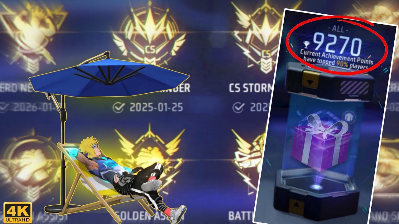 Get Free The Achievement Emote + How to Complete all the Achievements Mission.🔥🔥#part3