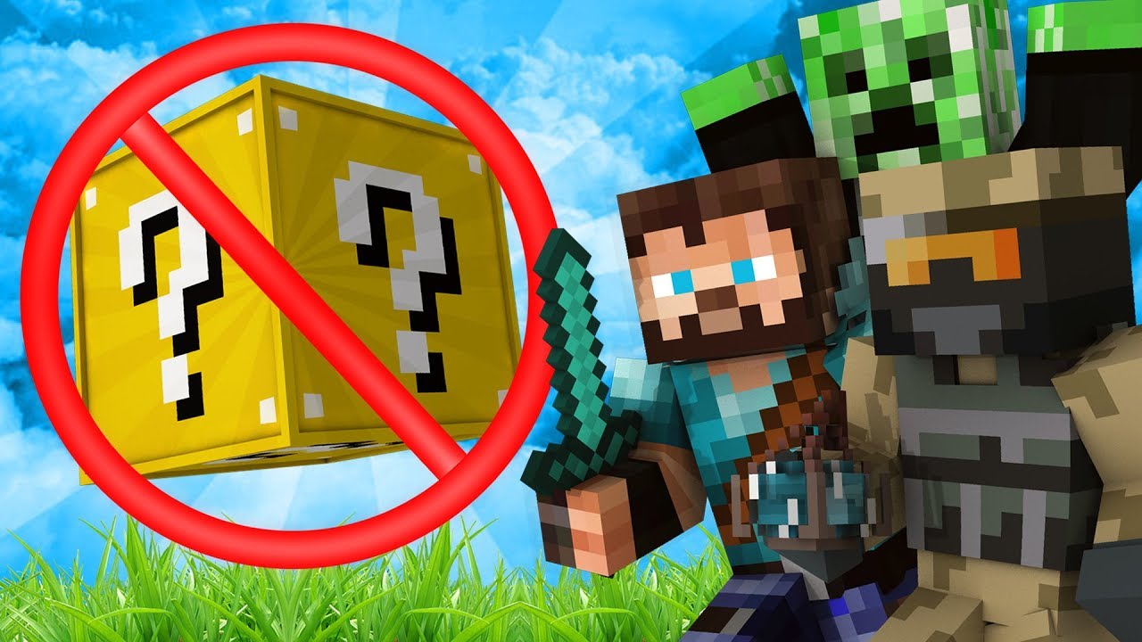 Dansk Minecraft - NO LUCKY BLOCKS CHALLENGE?!