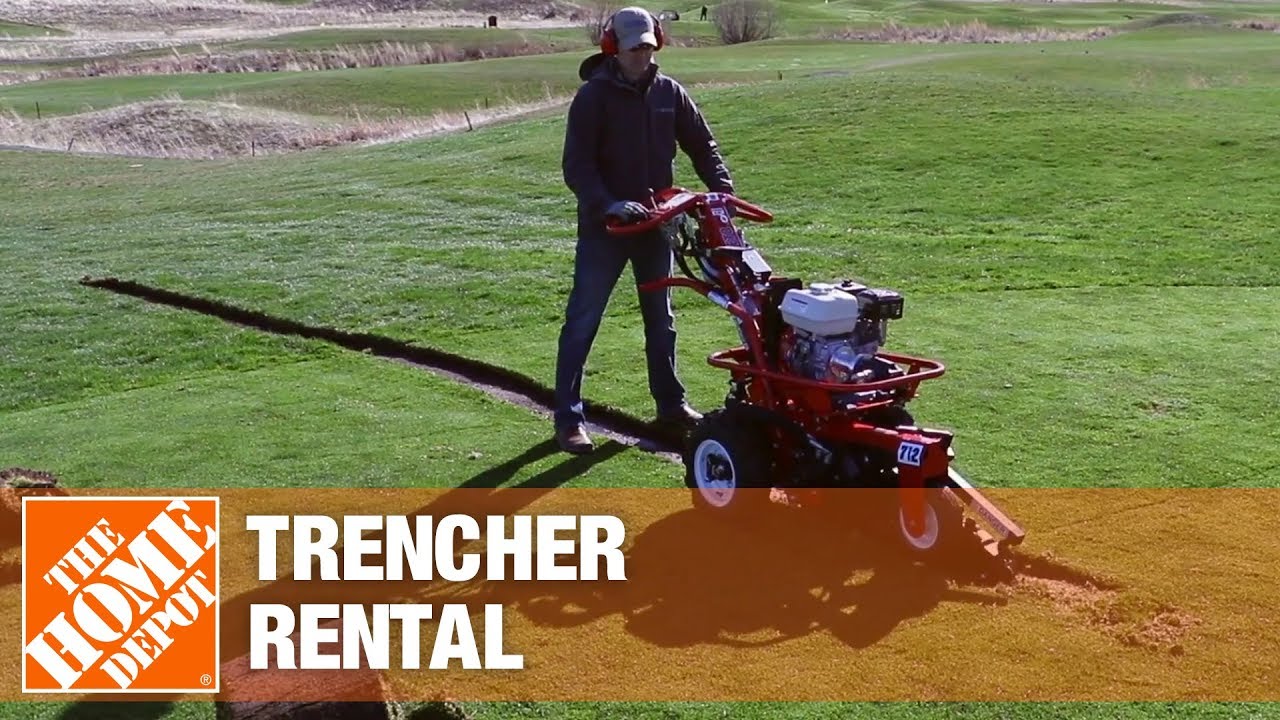 Trencher Rental | The Home Depot Rental