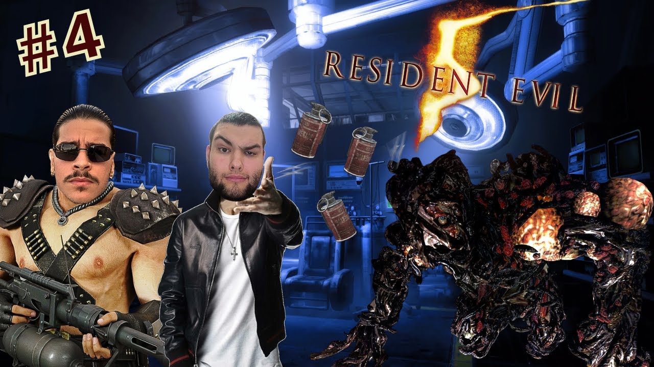 RESIDENT EVIL 5 #4 BATALLA INTERMINABLE VS WIKSPOT!! + PALIZA A A YIL BALENTAIN (como quien dice)