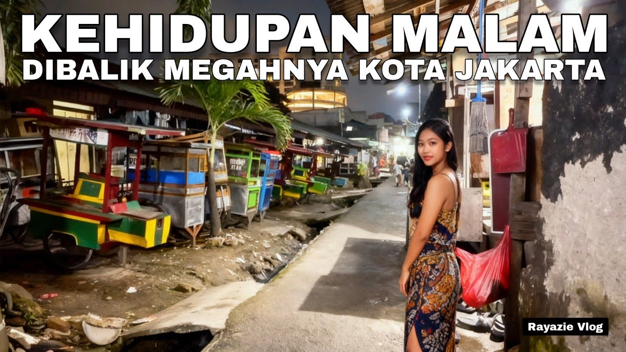 KEHIDUPAN MALAM DIBALIK GEMERLAP KOTA JAKARTA‼️PEMUKIMAN PADAT MAMPANG JAKARTA SELATAN