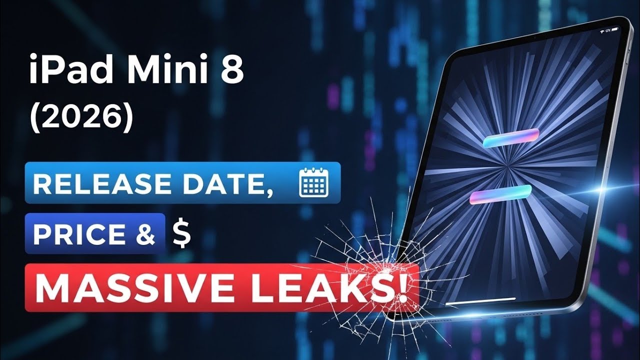 Data premiery iPada Mini 8 (2026), cena i ogromne przecieki!