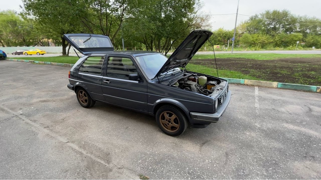 VW Golf 2 - древний, но пожалуй лучший Авто для города...