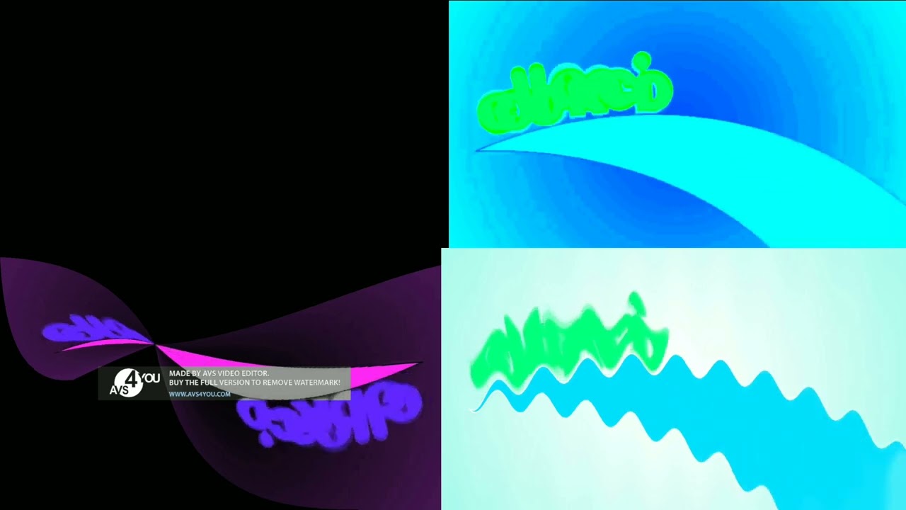The Ultimate Fullest Best Animation Logos Quadparison 73