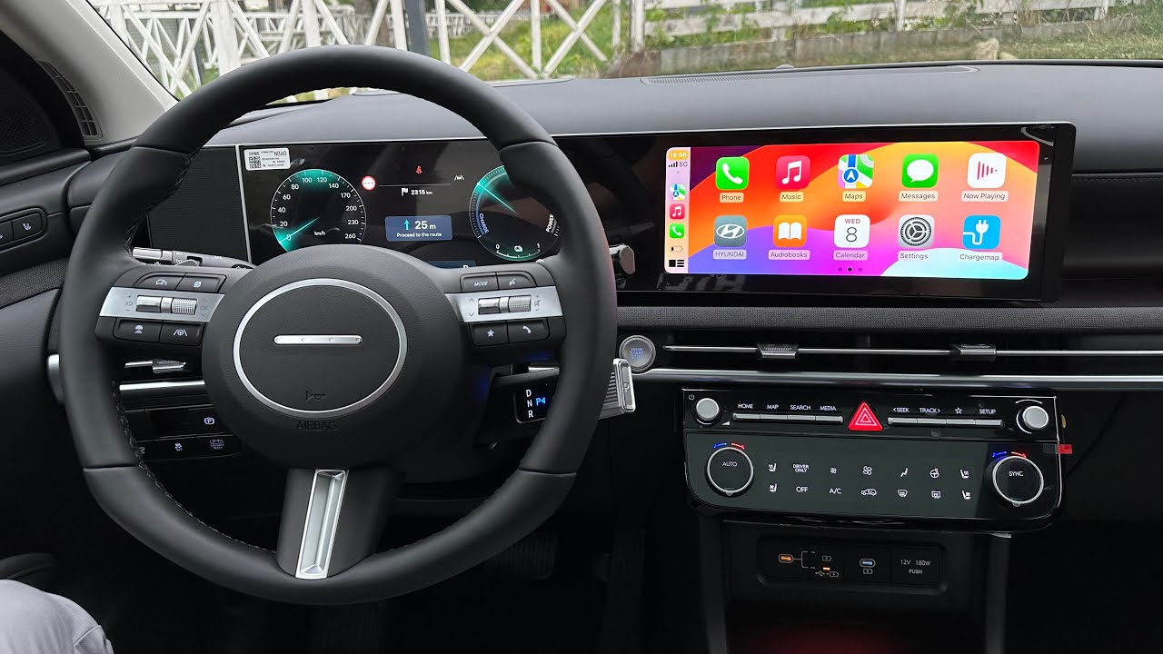 Обзор обновленного Hyundai Tucson 2025 года с Apple CarPlay