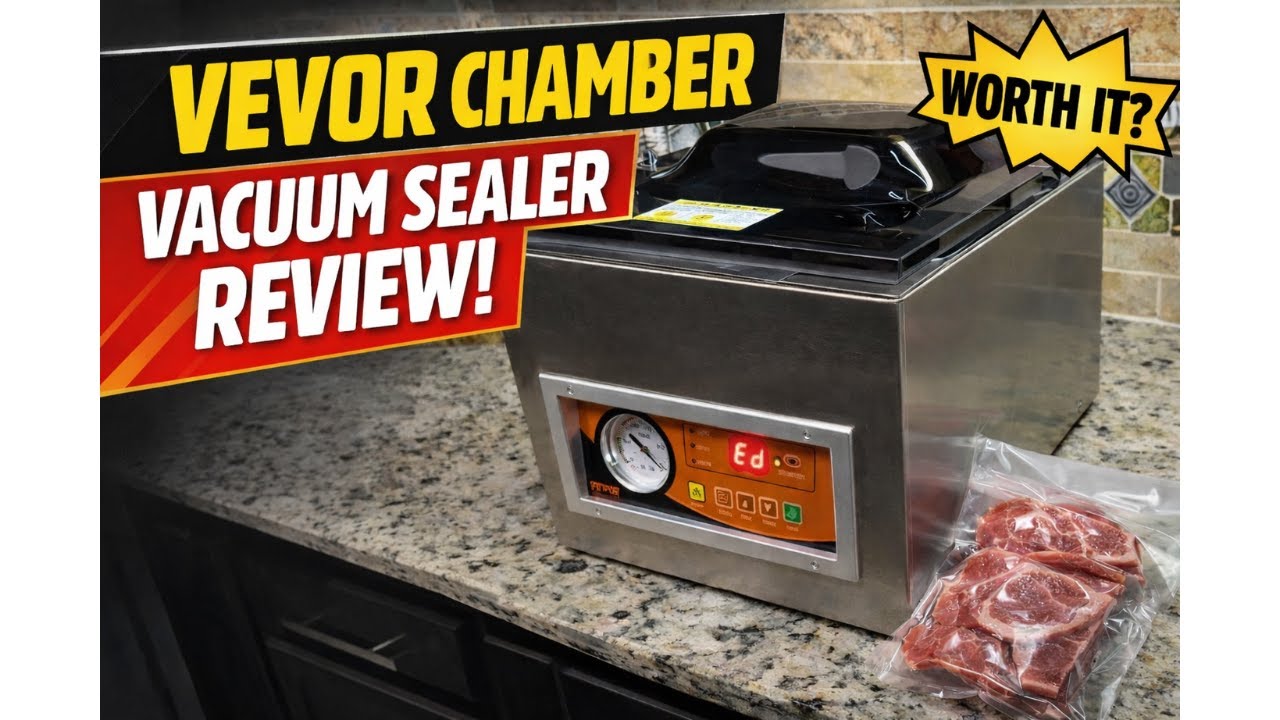 VEVOR Chamber Vacuum Sealer Review | Better Than FoodSaver?