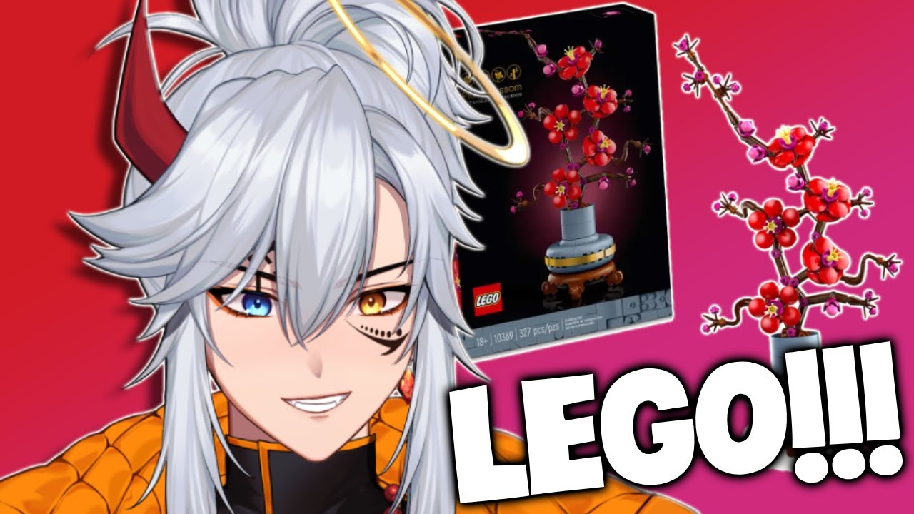 Building The Lego Plum Blossom Set | With Handcam