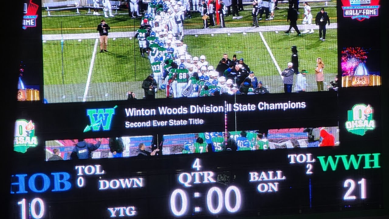 2021 Football: Winton Woods vs. Hoban - OHSAA Division II State Championship