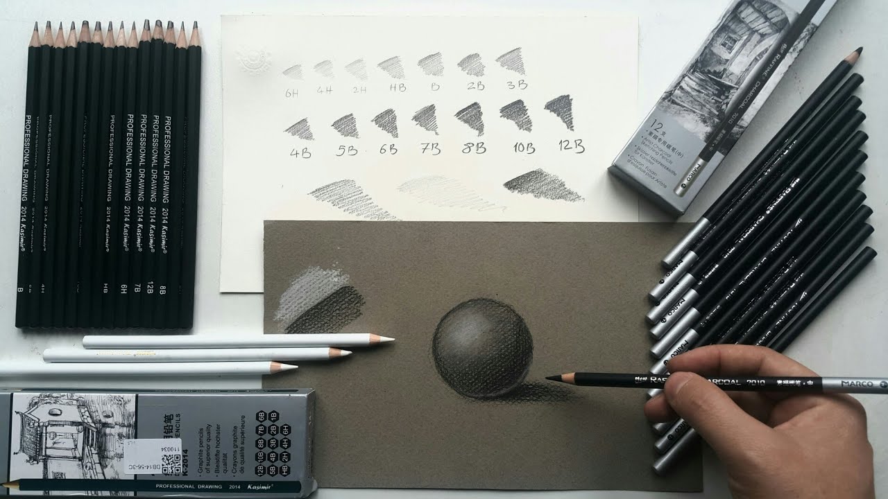 Grafit ve Kömür Kalem Tavsiyesi / Kutu Açılımı