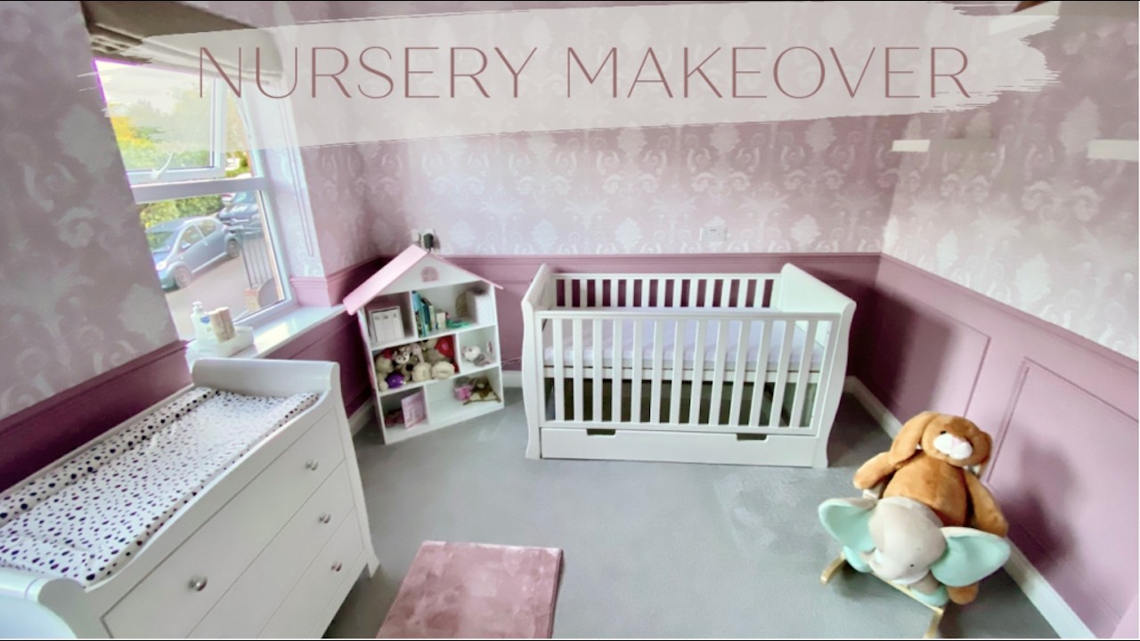 A WEEK IN THE LIFE WITH A NEWBORN | NURSERY MAKEOVER - BABY GIRL | Nodreen K | Style With Substance